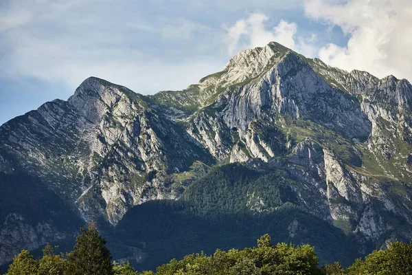 Υψηλό Ορεινό Τοπίο Στη Σλοβενία — Φωτογραφία Αρχείου