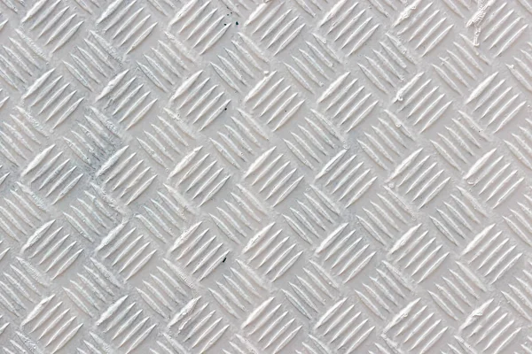 Metal Texture Grated Floor Top Overhead View — Stock Photo, Image