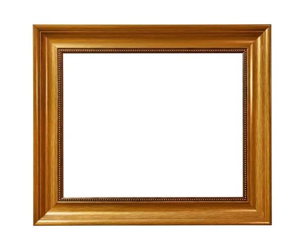 Empty Picture Frame White Background Decorated Edges Paintings Art — Stock Photo, Image