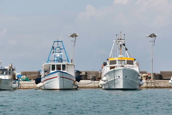 Bateaux Dans Port Croatie Journée Été Ensoleillée — Photo