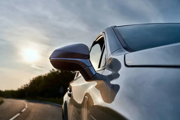 Car Road Side Detail Mirror — Stock Photo, Image