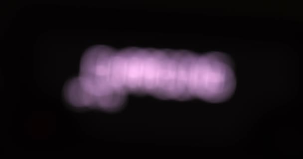 非聚焦液晶显示器闪烁产生的光模糊抽象光效应背景 — 图库视频影像