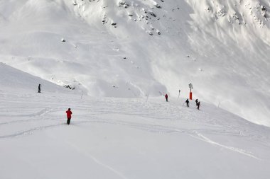 Fransız Alplerinde kayak yamacı, Les 3 Valles