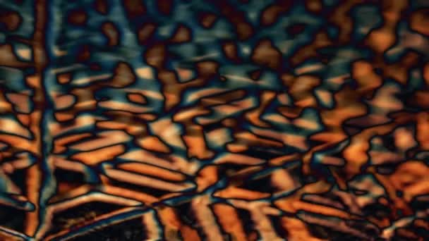 Абстрактний Ефект Фонового Шару Рідкої Речовини Текстура Потоку Динамічний Візерунок — стокове відео