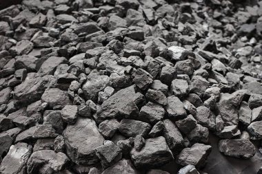 Kara kömür deposu depolama arkaplanı