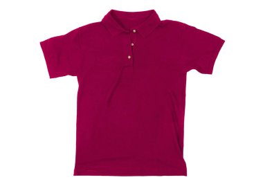 Beyaz arkaplanda yeşil tişört izole edildi