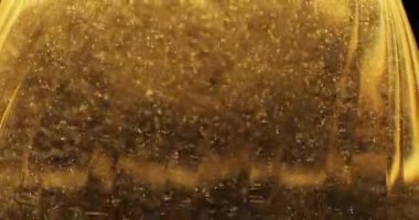 Yumuşak içecek karbonatlı sıvı kabarcıklar plastik şişede yükseliyor, arka plan etkisi