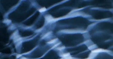 Bir havuzun dalgalı su yüzeyi, arka plan deseni, loş ışık, pürüzsüz sıvı hareket