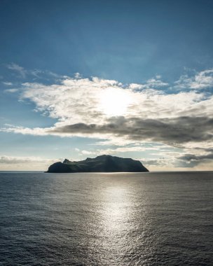 Faroe Adalarındaki Mykines Adası