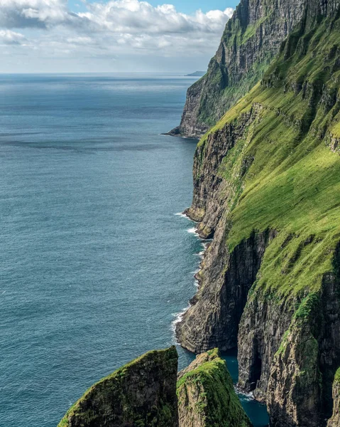 Ilha Vagar Nas Ilhas Faroé — Fotografia de Stock