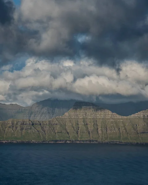 Gongutrur Hvithamar Järnvägen Färöarna — Stockfoto