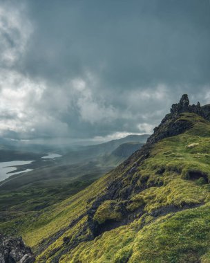 yaşlı adam storr, Isle of skye, İskoçya