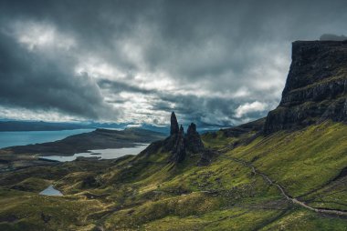 yaşlı adam storr, Isle of skye, İskoçya