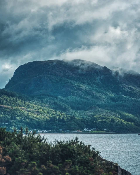 Loch Carron Plockton Szkocja Obraz Stockowy