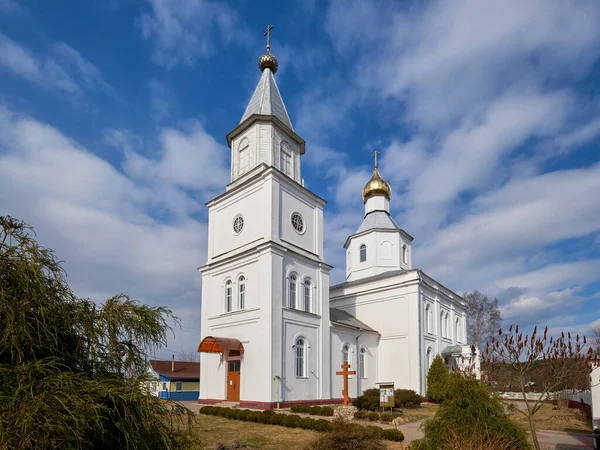 Alte Alte Nikolaikirche Logoisk Minsker Gebiet Weißrussland — Stockfoto