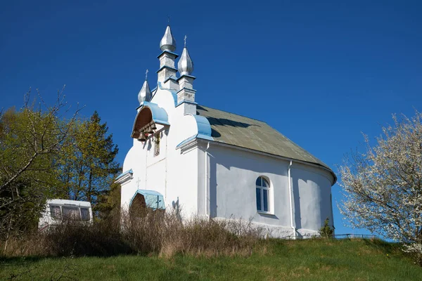 Kutsal Peygamber Elijah Eski Kilisesi Kasyn Köyü Minsk Bölgesi Belarus — Stok fotoğraf