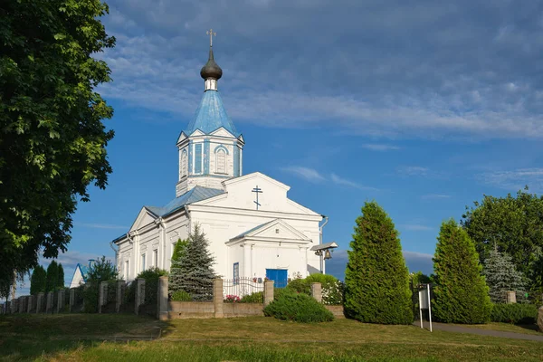 Gamla Ortodoxa Helgon Peter Och Paul Church Ozero Uzda Distriktet — Stockfoto