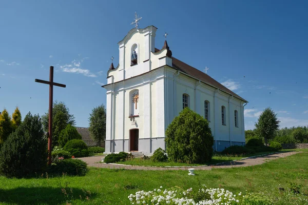 Alt Katholische Kirche Der Unbefleckten Empfängnis Der Jungfrau Maria Dorf — Stockfoto