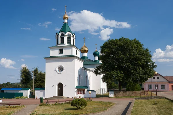 Starożytny Kościół Trójcy Świętej Miejscowości Mir Obwód Grodzieński Białoruś — Zdjęcie stockowe