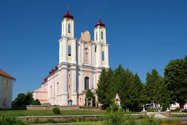 Antigua Iglesia Católica San Jorge Vornyany Región Grodno Distrito Ostrovets —  Fotos de Stock