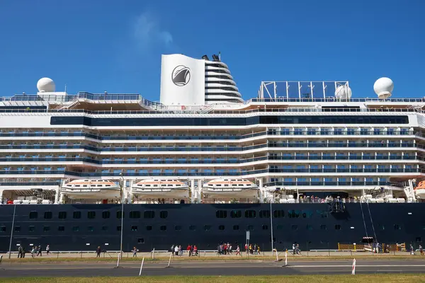 Riga Latvia June 2023 Modern Cruise Liner Ship Nieuw Statendam — Stock Photo, Image