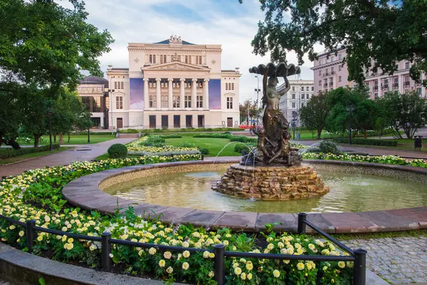 Opera Nazionale Lettone Riga Lettonia — Foto Stock