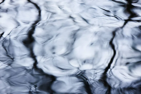 Blurred Refreshing Water Surface Ripples Reflection Shadows Abstract Nature Backdrop — Stock Photo, Image