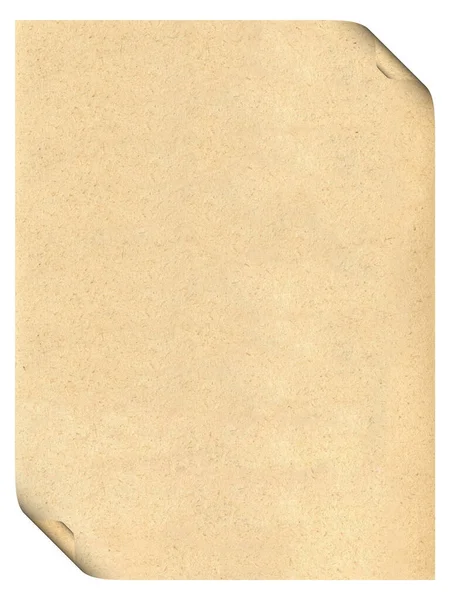 Γωνία Του Χαρτιού Είναι Διπλωμένη Παλιό Αφηρημένο Χαρτί Ξεπερασμένο Χαρτί — Φωτογραφία Αρχείου