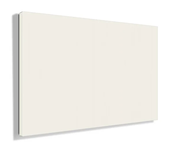 Sunum Düzeni Tasarım Için Beyaz Tablo Paketleri Şablonu Boyutlu Görüntüleme — Stok fotoğraf