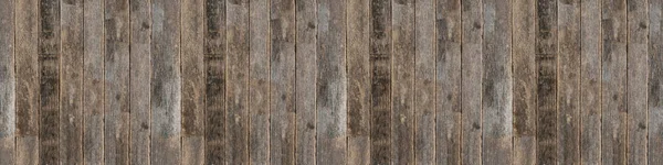 Płynnie Długi Baner Tekstura Ciemnego Drewna Tła Wysoka Rozdzielczość Pełna — Zdjęcie stockowe