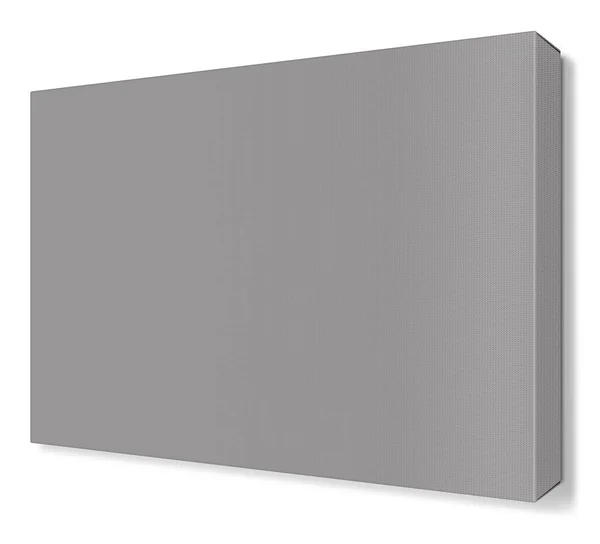 Grey Canvas Wraps Szablon Prezentacji Układów Wzornictwa Renderowanie Cyfrowo Wygenerowany — Zdjęcie stockowe
