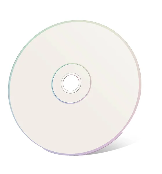Modelo Branco Dvd Branco Para Layouts Apresentação Design Renderização Imagem — Fotografia de Stock