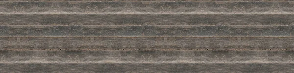 Seamless Long Banner Texture Dark Wood Background High Resolution Full — Stock Photo, Image