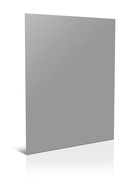 Grey Report Modello Vuoto Layout Presentazione Design Rendering Immagine Generata — Foto Stock