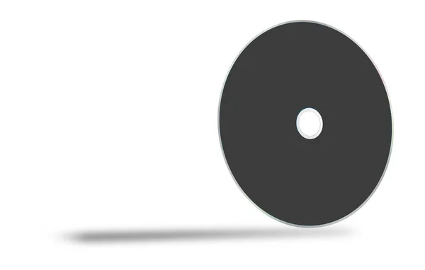 Або Dvd Порожній Шаблон Чорного Кольору Макетів Презентацій Дизайну Візуалізація — стокове фото