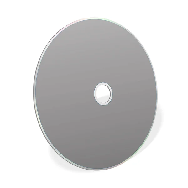 Dvd Blank Template Grey Presentation Layouts Design Rendering Digitally Generated — Stock Photo, Image