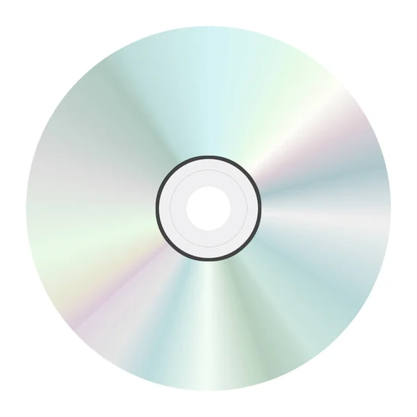 Regenbogen Textur Von Cds Oder Dvds Schillernde Compact Disc Für — Stockfoto