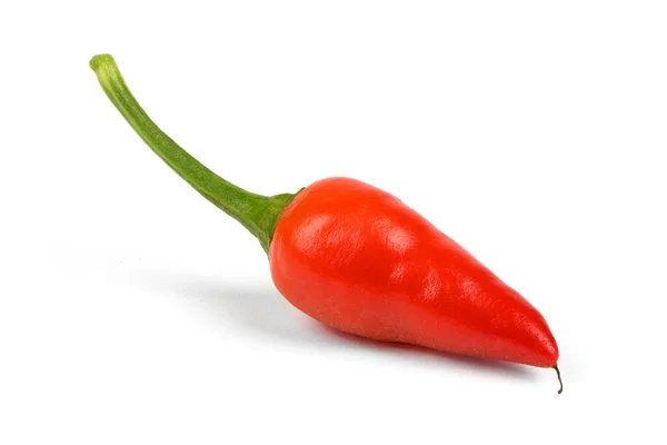 Red Hot Peppers Side View High Resolution Photo Full Depth — Stock Photo, Image
