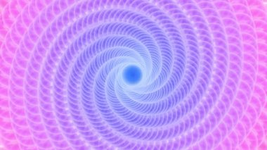 Renkli toplar spiral arka plan. Üst Manzara. Saat yönünde dön. 4K UHD video görüntüsü 3840X2160.