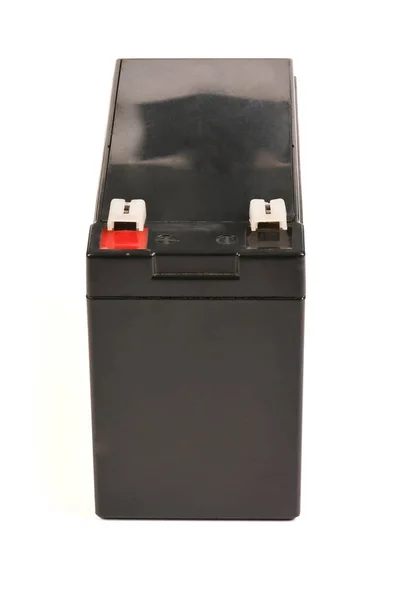 Säureversiegelte Batterie Aus Unterbrechungsfreier Stromversorgung Seitenansicht Foto Hoher Auflösung Volle — Stockfoto