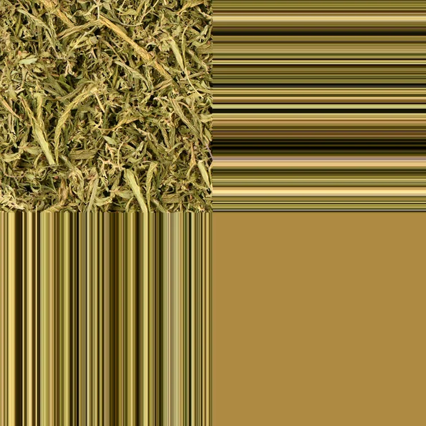 Бесшовный Длинный Баннер Сухие Листья Конопли Медицинская Марихуана Высокое Разрешение — стоковое фото