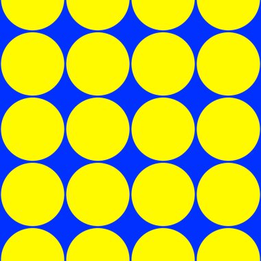 Mavi arkaplandaki hassas sarı benekli noktalar kusursuz desen. Yumuşak soyut geometrik desen. Noktalar, noktalar, lekeler, kusursuz desenler.