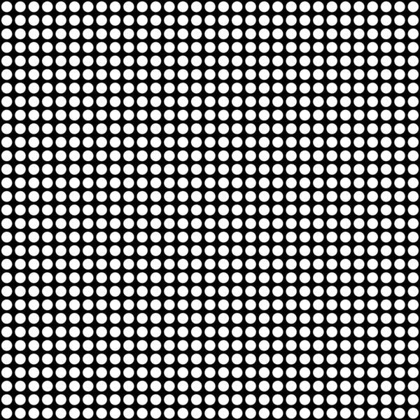 Delikatne Białe Kropki Polki Czarnym Tle Bezszwowy Wzór Miękki Abstrakcyjny — Zdjęcie stockowe