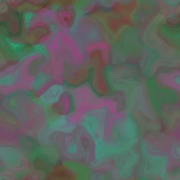 Naadloos Patroon Aquareltextuur Abstractie Groene Waas Mist — Stockfoto