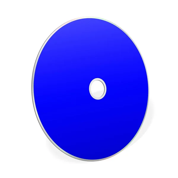 Dvd Modelo Branco Azul Para Layouts Apresentação Design Renderização Imagem — Fotografia de Stock