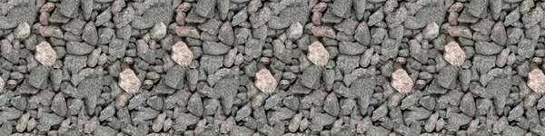Бесшовный Длинный Баннер Вид Сверху Серый Каменный Фон Высокое Разрешение — стоковое фото