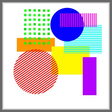 Soyut figür dokusu. Modern stil soyut doku. İzler, tekstil, ambalaj, duvar kağıdı, web sitesi için şablon.