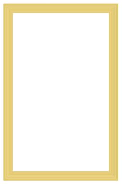 Beyaz arkaplanda görüntü oranı 2 'ye 3 olan fotoğraf ve tasarım için dikey çerçeve. Birçok renkli satırdan oluşan yaratıcı çerçeve.