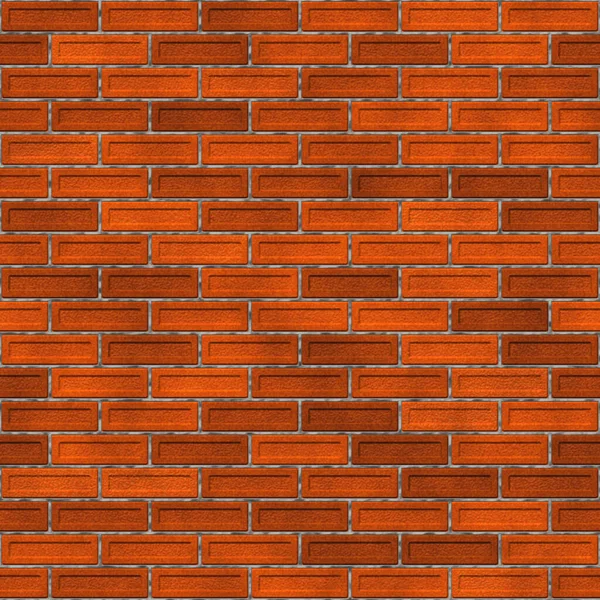 Brick drawing. Seamless red brick wall background - texture pattern for continuous replication. Red construction texture.