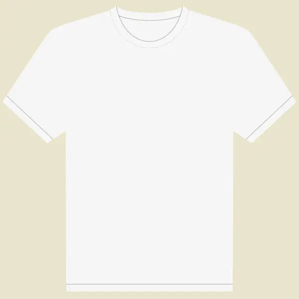 T-shirt mockup. White blank t-shirt front views. Female and male clothes wearing clear attractive apparel tshirt models template.